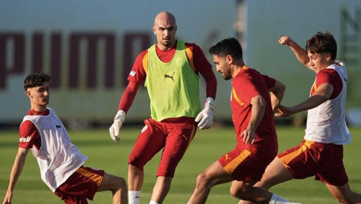 Galatasaray’dan çift idman