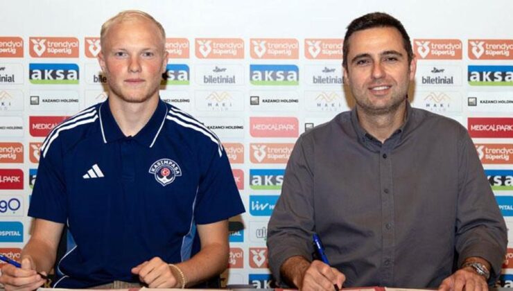 Kasımpaşa’dan İsveç’te yetenek avı; Marcus Rafferty imzayı attı
