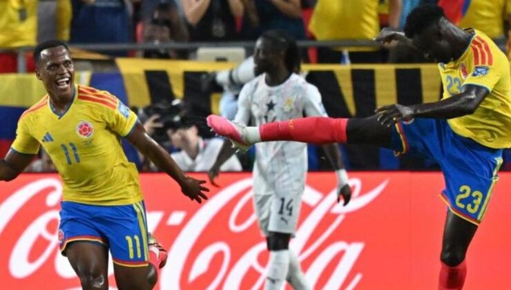 Kolombiya tek golle turladı | Kolombiya – Gana maç sonucu: 1-0