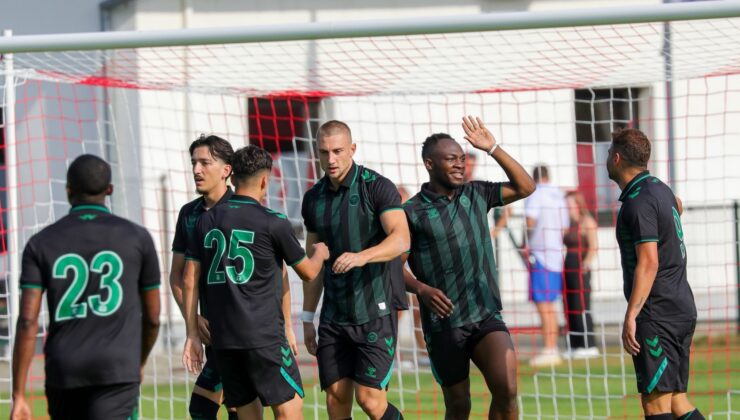 Konyaspor'dan 2 gollü galibiyet
