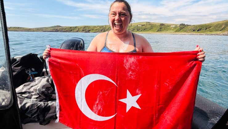 Melisa Uluarslan, Kuzey Kanalı'nı geçti