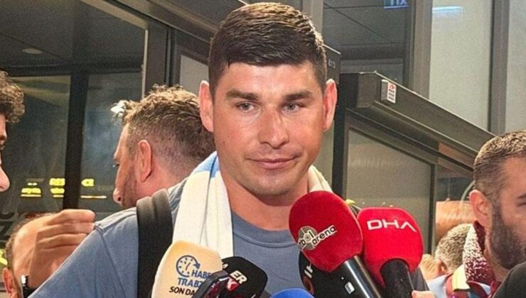 Ruslan Malinovskyi Trabzon’a geldi… ‘Hocamız beni çok etkiledi’