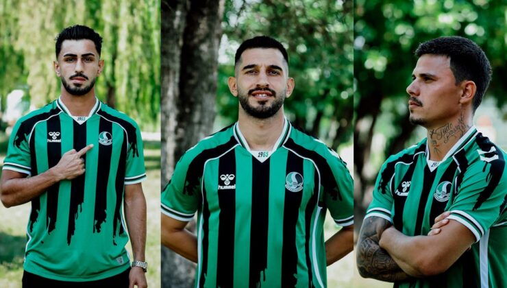Sakaryaspor'dan 3 transfer