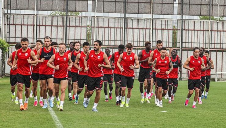 Samsunspor, yeni sezon hazırlıklarını sürdürdü
