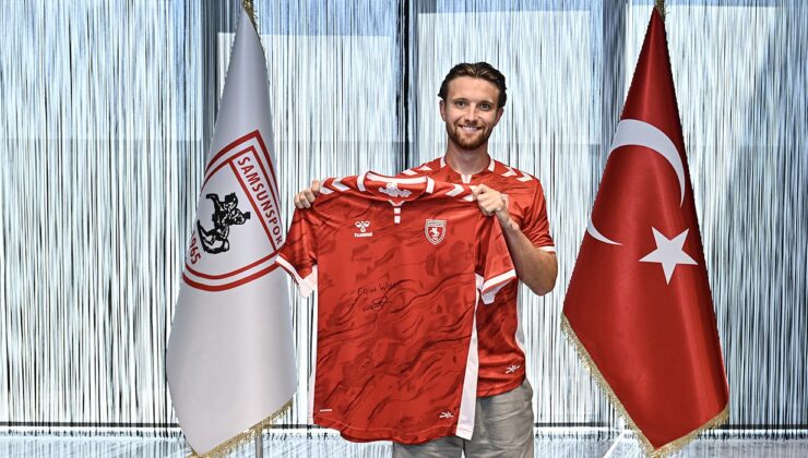 Samsunspor'a İskoçyalı orta saha