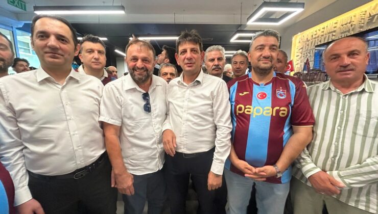 Trabzon derneklerinden Trabzonspor forma satışına destek