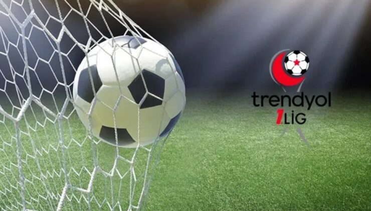 Trendyol 1. Lig’de sezonunun ilk hafta programı belli oldu