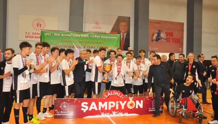 Türkiye’nin Yıldızları Salihli’de parladı: Hentbolda şampiyon Beşiktaş!