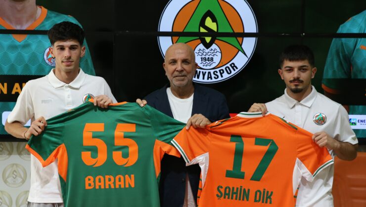 Alanyaspor'dan iki transfer