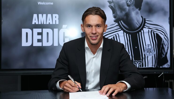 Amar Dedic'ten Newcastle'a 5 yıllık imza