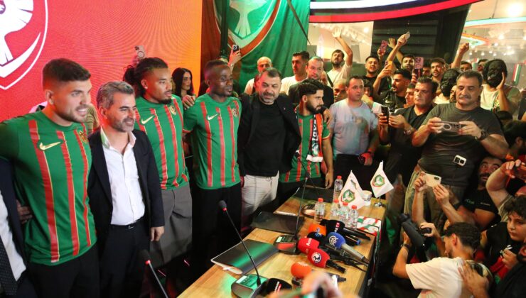 Amedspor'da 5 imza birden