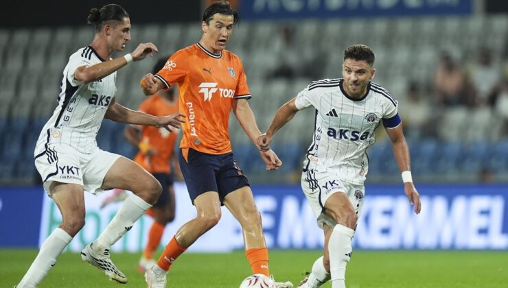 Başakşehir üstünlüğünü koruyamadı