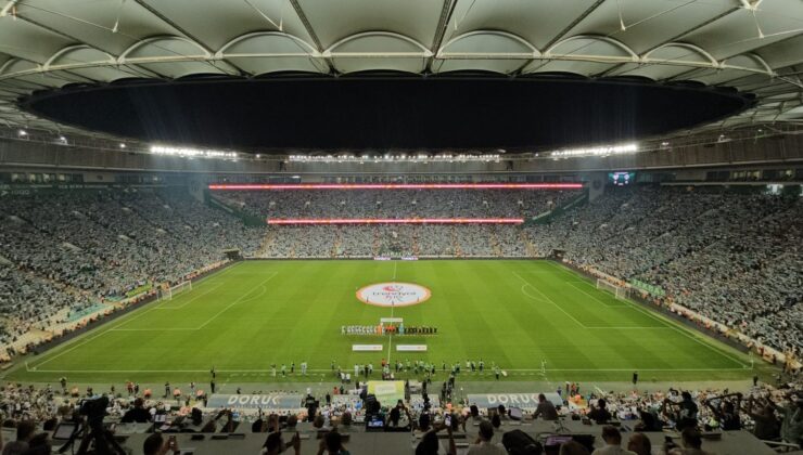 Bursaspor taraftarından büyük destek