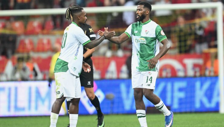 Bursaspor'a Iheanacho hayat verdi