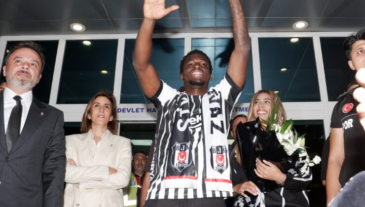 Ernest Poku Beşiktaş için İstanbul'da