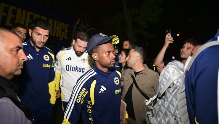 Fenerbahçe kafilesi Ankara'da