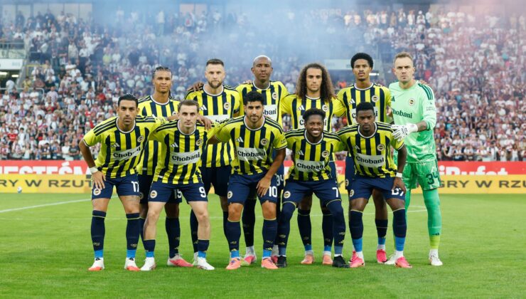 Fenerbahçe Şampiyonlar Ligi kadrosunda değişikliğe gitti