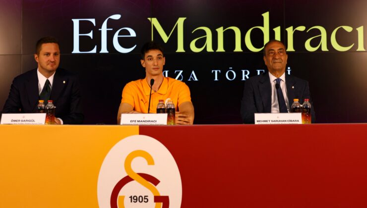 Galatasaray'da imza töreni