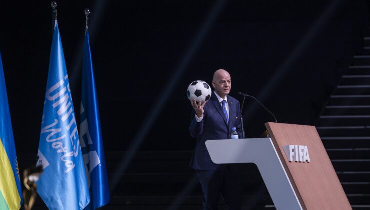 Infantino'ya ortak tepki