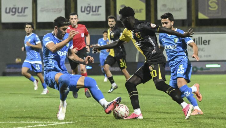 İstanbulspor ile Bodrum FK 2-2 berabere kaldı