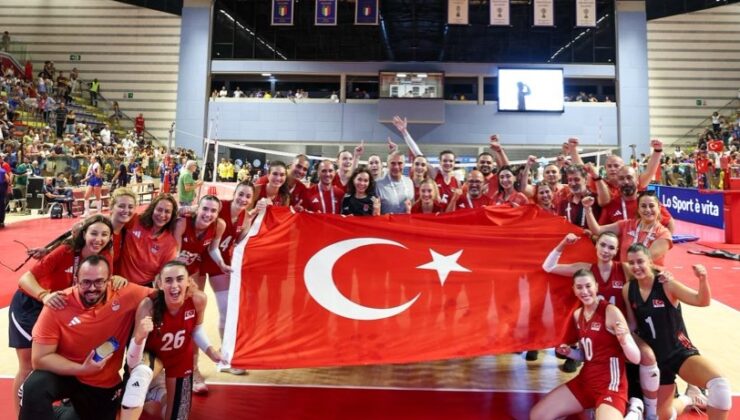Kadın Milliler, Taranto'da şampiyon oldu