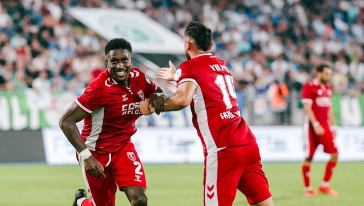 Karadeniz derbisinde Samsunspor güldü