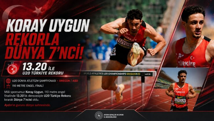 Koray Uygun ABD'de 7. oldu