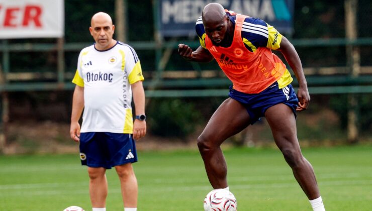 Lukaku ilk antrenmanına çıktı