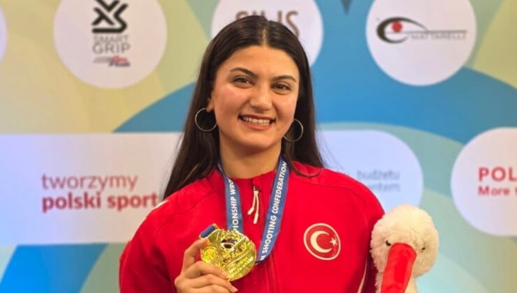Milli atıcı Tuğba Bugur, Avrupa şampiyonu oldu