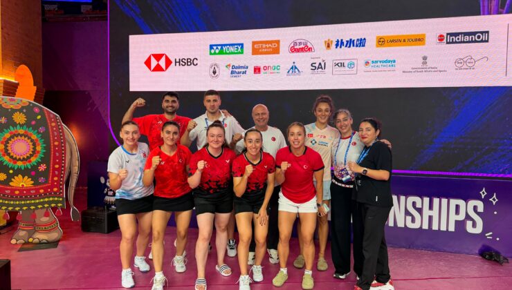 Milli badmintoncular Hindistan'dan eli boş döndü