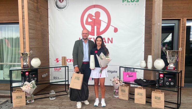 Milli golfçülerden Letonya'da 2 gümüş madalya