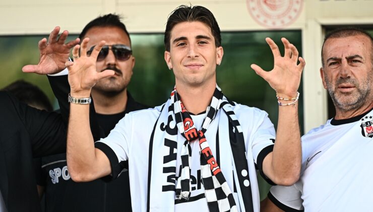 Miretti, Beşiktaş için istanbul'da
