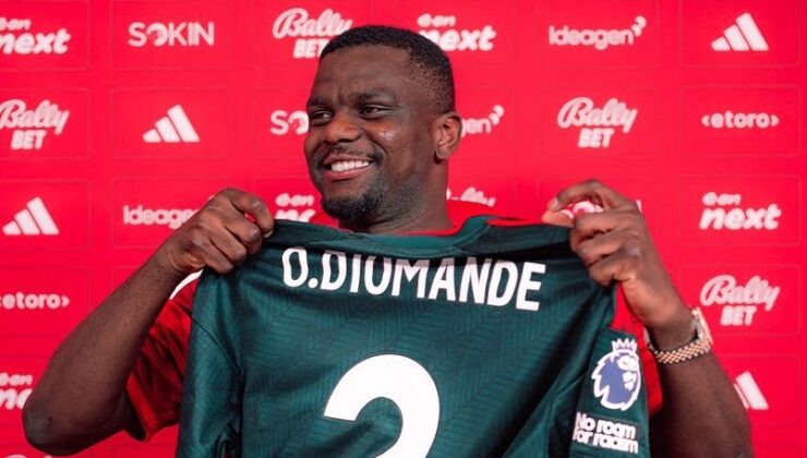 Nottingham Forest, savunma oyuncusu Diomande'yi transfer etti