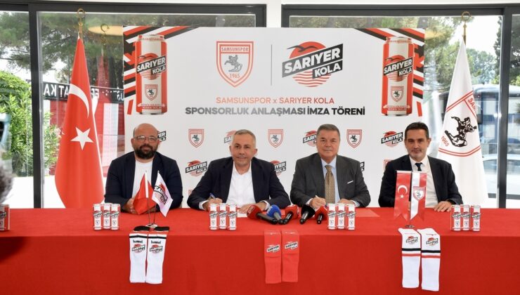 Samsunspor'a yeni sponsor
