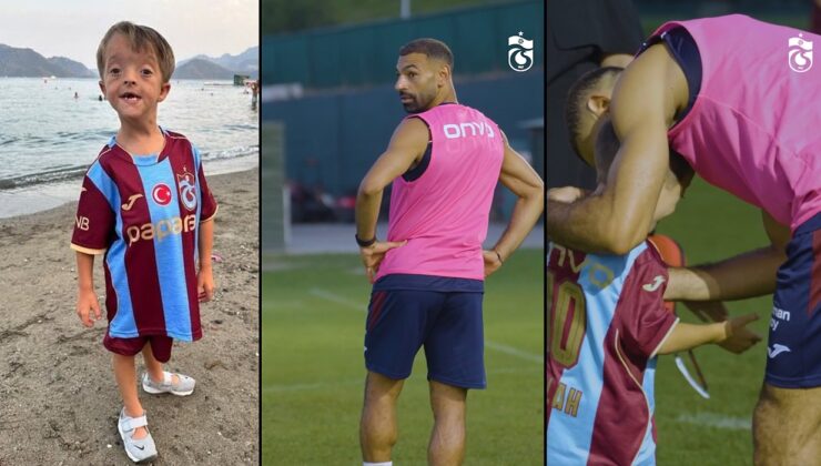 Trabzon'da Salah ile duygusal buluşma