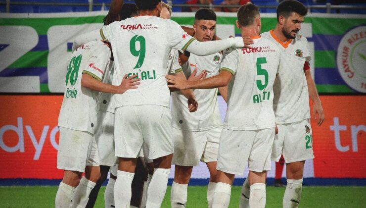 Alanyaspor 3 puanı tek golle aldı