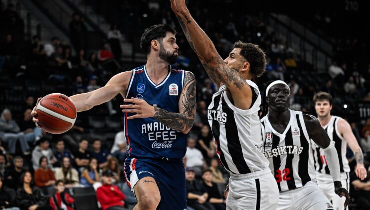 Anadolu Efes, Beşiktaş'a şans vermedi