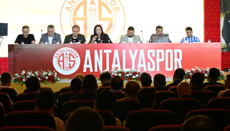 Antalyaspor'da başkanlığa Mustafa Ergün seçildi