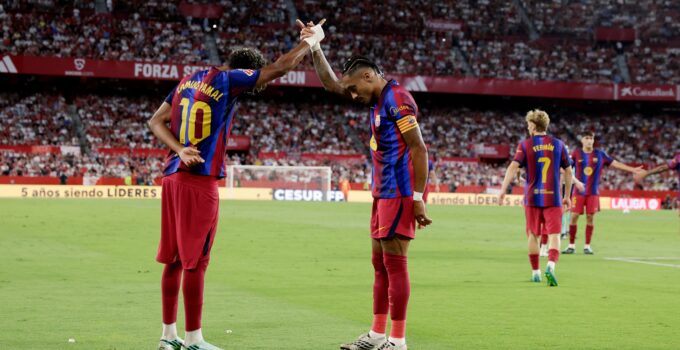 Barcelona'dan görkemli başlangıç