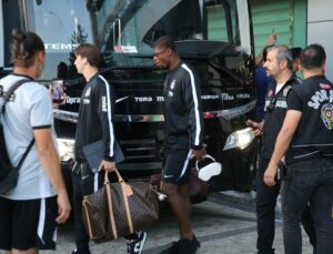 Beşiktaş kafilesi Diyarbakır'a geldi