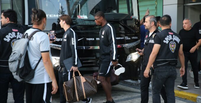 Beşiktaş kafilesi Diyarbakır'a geldi