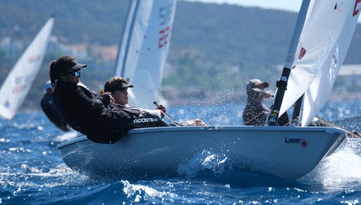 Bodrum'da ILCA Europa Cup'ta yarış heyecanı başladı