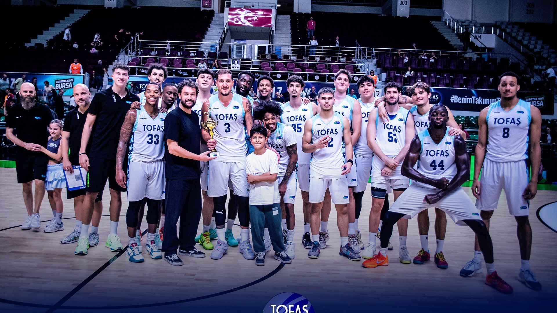 Cevat Soydaş Basketbol Turnuvası'nda şampiyon TOFAŞ