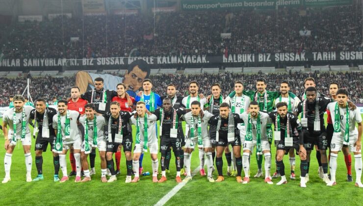 Filistin – Konyaspor dostluk maçına büyük ilgi