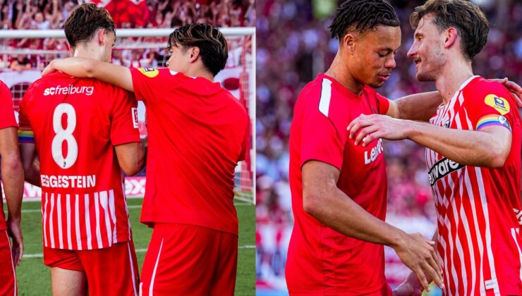 Freiburg gol olup Gladbach'a yağdı
