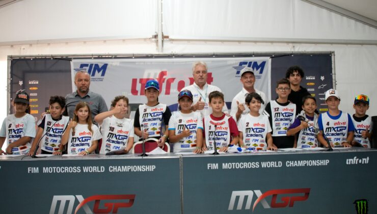 Genç motokros yıldızları, MXGP Akademi'de buluştu