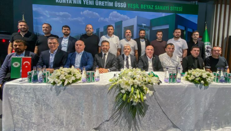 Konyaspor'dan "Yeşil Beyaz Sanayi Sitesi" hamlesi