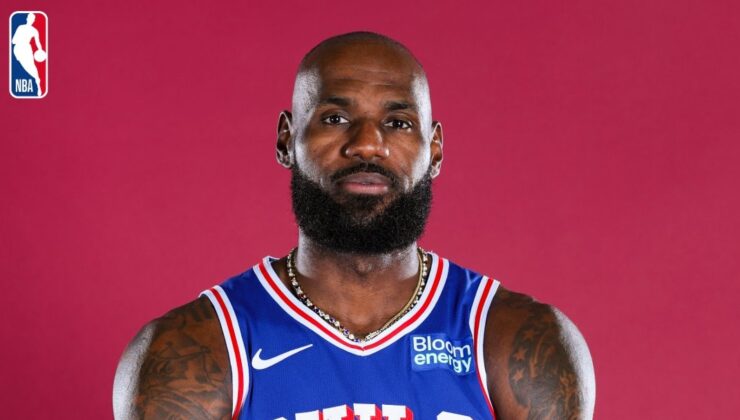 Lebron James antrenmana helikopterle geldi
