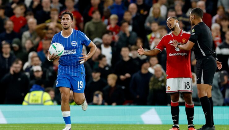Lig Kupası'nda Brighton'dan tarihi dönüş