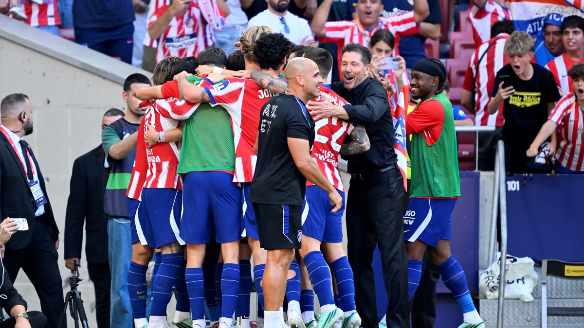 Madrid derbisinin galibi Atletico